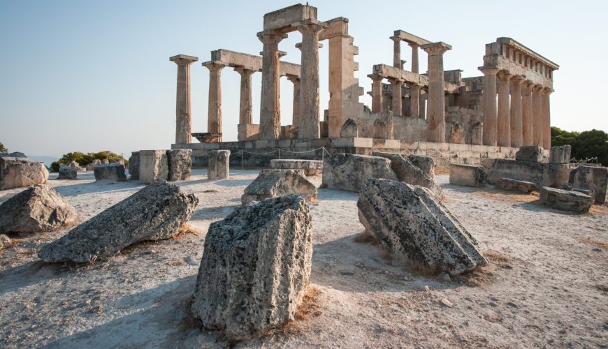 TEMPLE OF APHEA(AFEA) AEGINA ISLAND