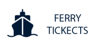 Ferry Tickets Blue and White Travel Greek Island