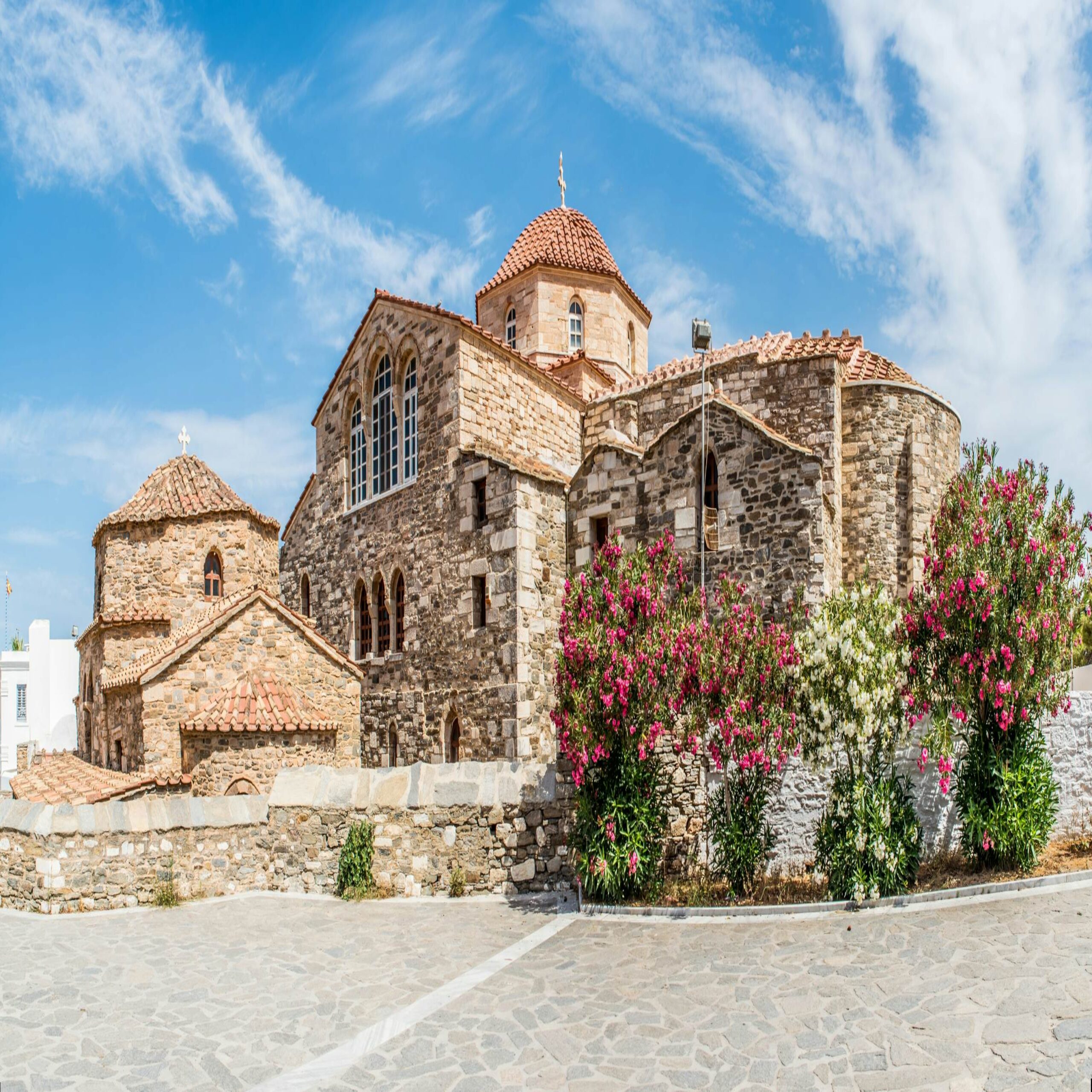 Visit the Monastery of Panagia Ekatontapiliani